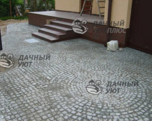 Мощение брусчаткой