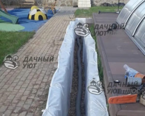 Устройство дренажа