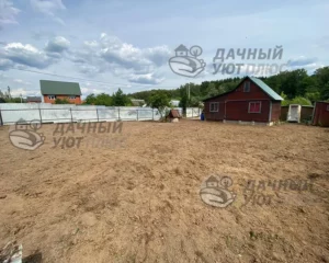 Благоустроенный участок