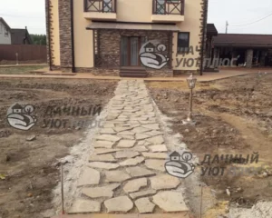 Благоустройство участка - после проведения работ