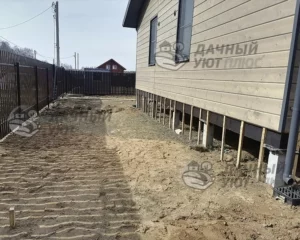 Дом без отмостки