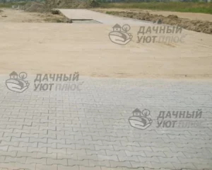 Готовая паковка из брусчатки