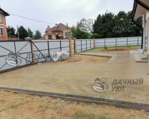Мощение парковки