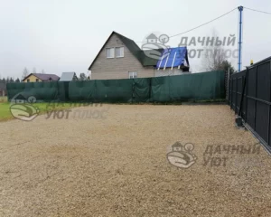 Обустройство парковки из щебня