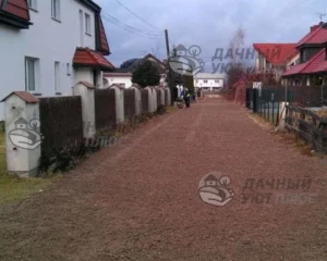 Обустройство въездной зоны