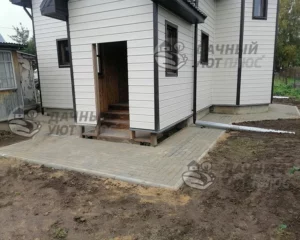 Отмостка из плитки