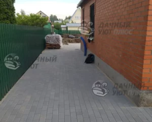 Отмостка из плитки
