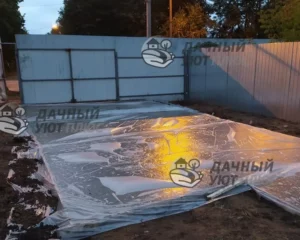 Парковка из бетона