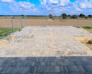 Парковка из брусчатки