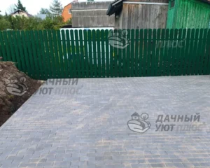 Парковка из тротуарной плитки