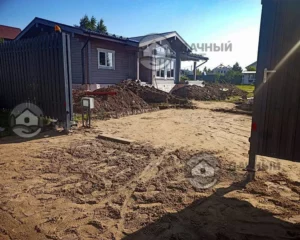 Подготовка въезда на участок к заливке бетона