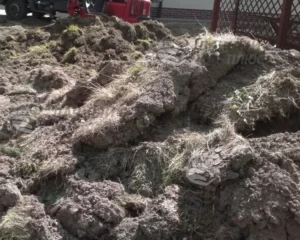 Погрузка неплодородного грунта