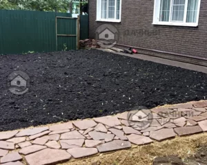 Посеянный газон