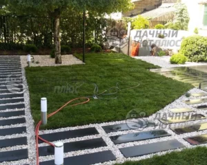 Пошаговые дорожки на участке