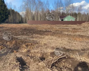 После корчевки и расчистки