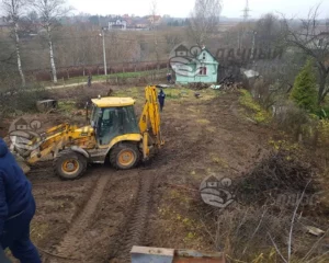 Процесс выравнивания техникой