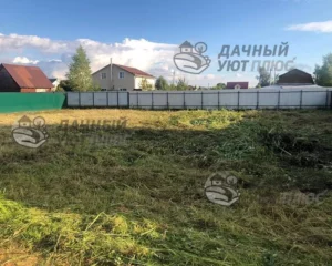 Расчищенный участок от травы и поросли
