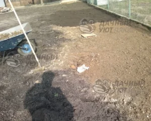 Расчистка под газон