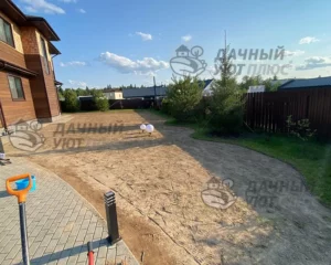 Участок распланирован