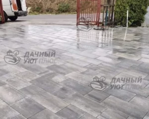 Въездная зона на участок
