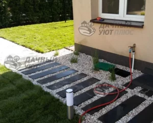 Входная группа перед домом