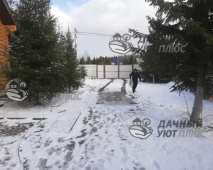 Вид участка до благоустройства.
