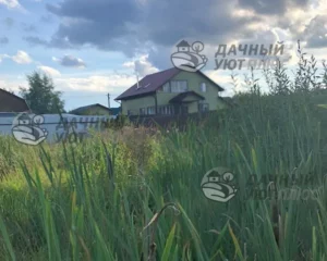 Вид участка до покоса травы и расчистки