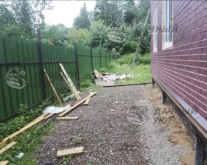 Вид участка до проведения работ