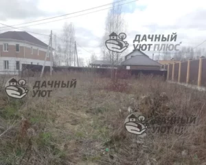 Вид участка до проведения работ по расчистке и планировки