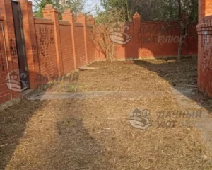 Вид участка после расчистки и вывоза мусора