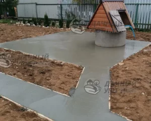 Заливка бетоном