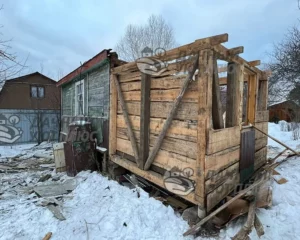 Демонтирована кровля