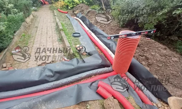 Монтаж колодца