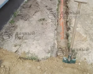 Обратная засыпка дренажных труб