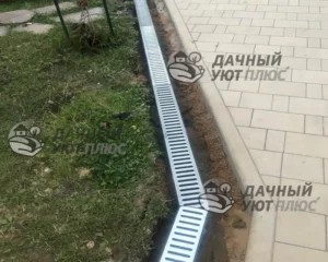 Смонтированная трасса лотков