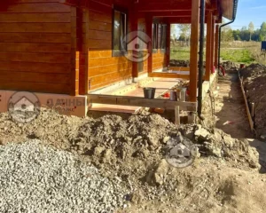 Установка опалубки