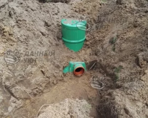 Установка ревизионного колодца