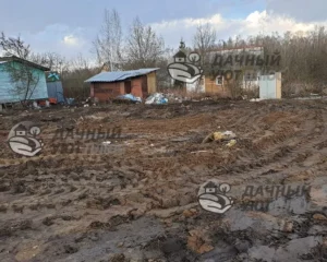 Вид участка после сноса дома